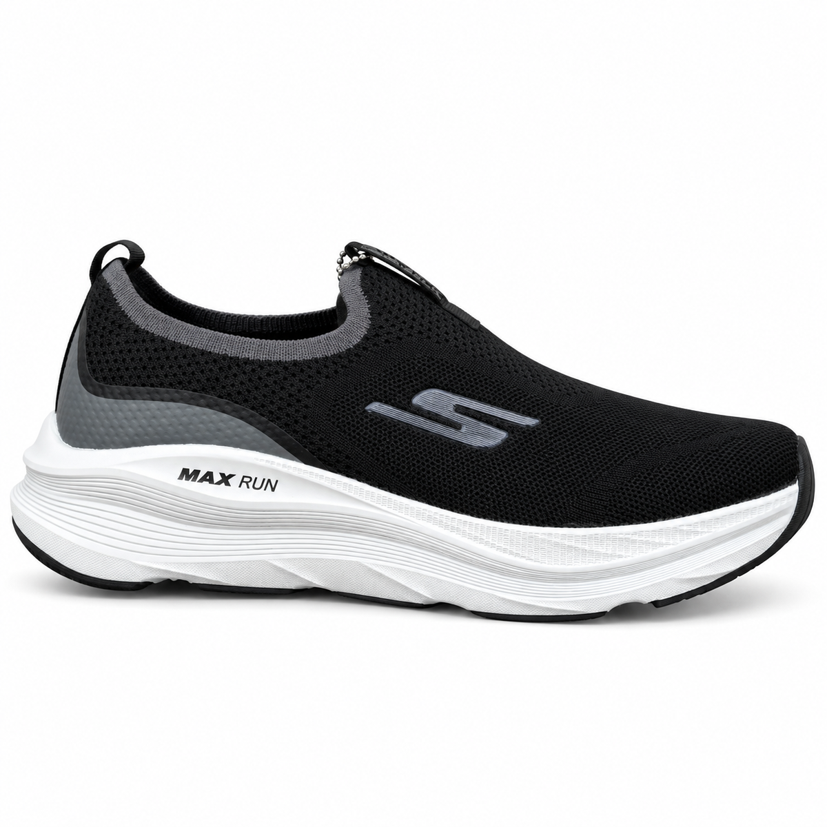 Black FlexWalk | Lightweight Walking Shoes