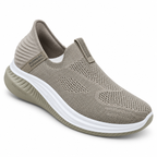 AIR FLEX PREMIUM MEN SLIP-ON BEIGE SKECHER | SBG02