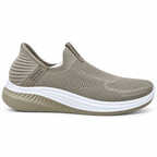 AIR FLEX PREMIUM MEN SLIP-ON BEIGE SKECHER | SBG02