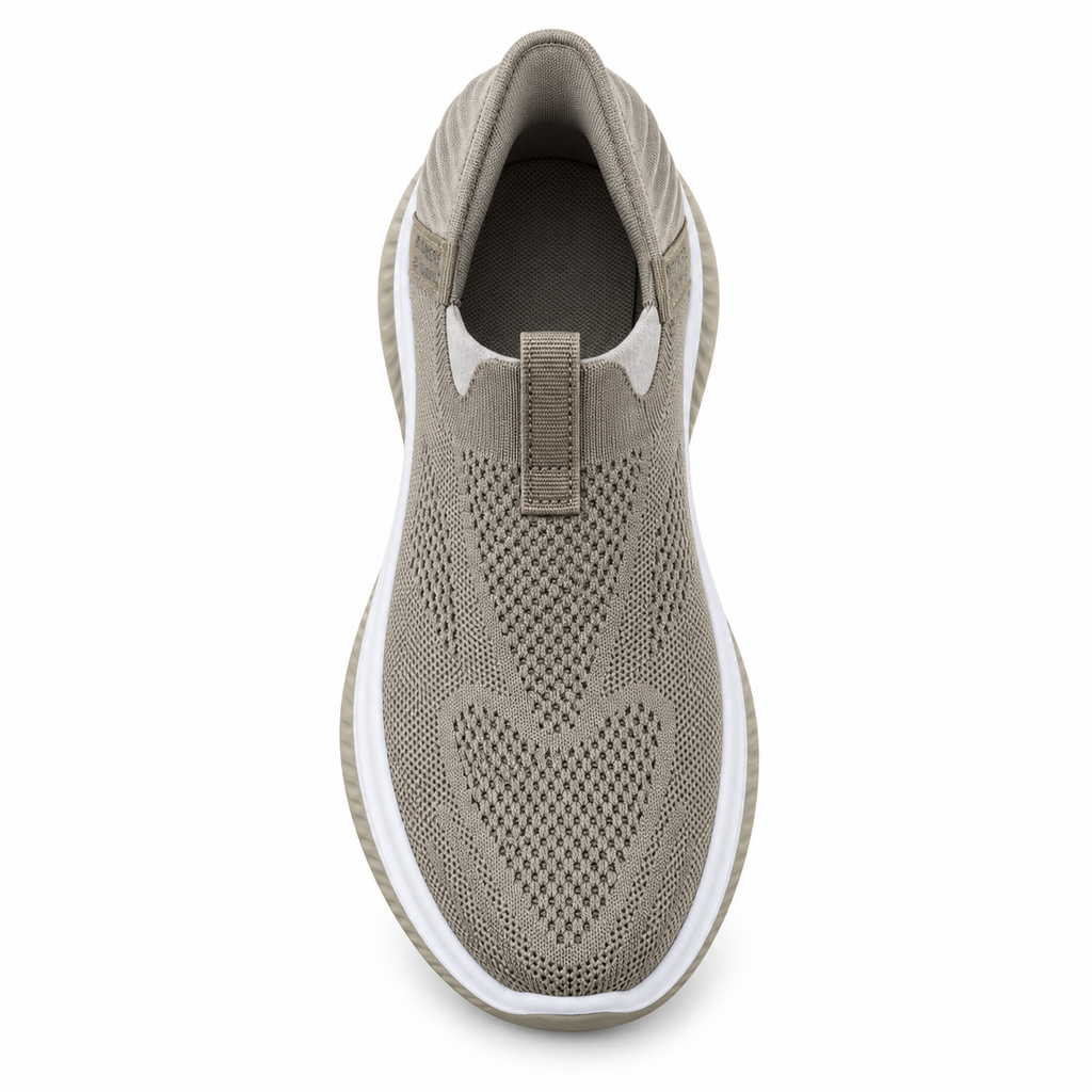 AIR FLEX PREMIUM MEN SLIP-ON BEIGE SKECHER | SBG02