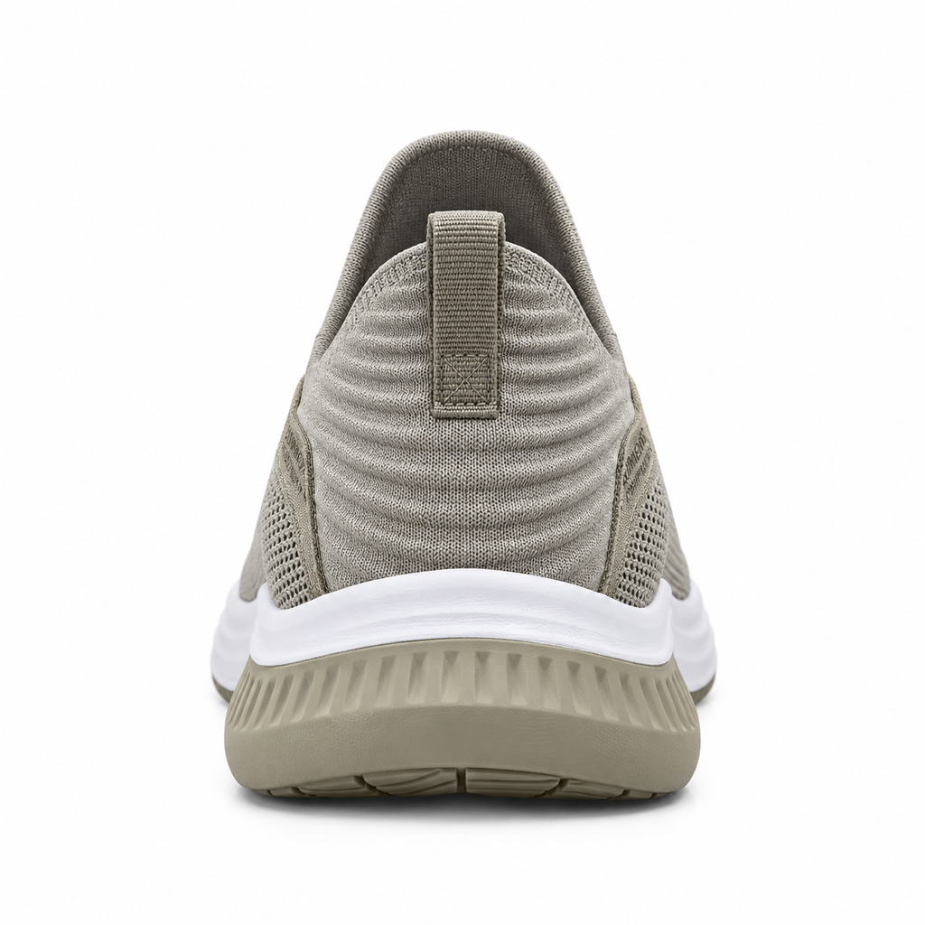 AIR FLEX PREMIUM MEN SLIP-ON BEIGE SKECHER | SBG02