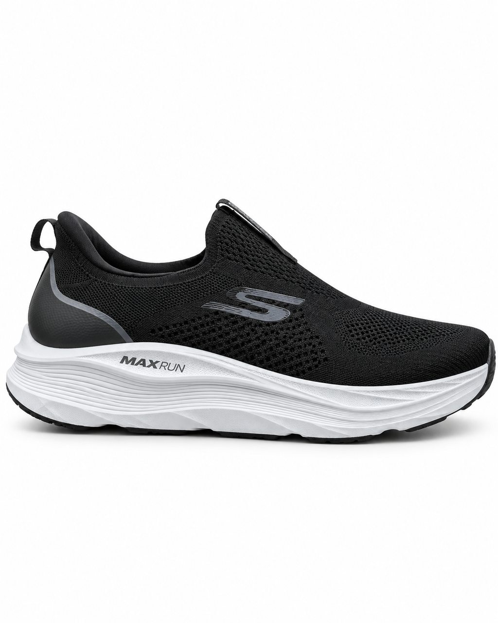 MAX RUN PREMIUM MEN SLIP-ON BLACK SKECHER | SBL01