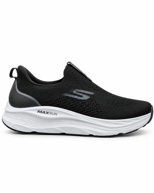 MAX RUN PREMIUM MEN SLIP-ON BLACK SKECHER | SBL01
