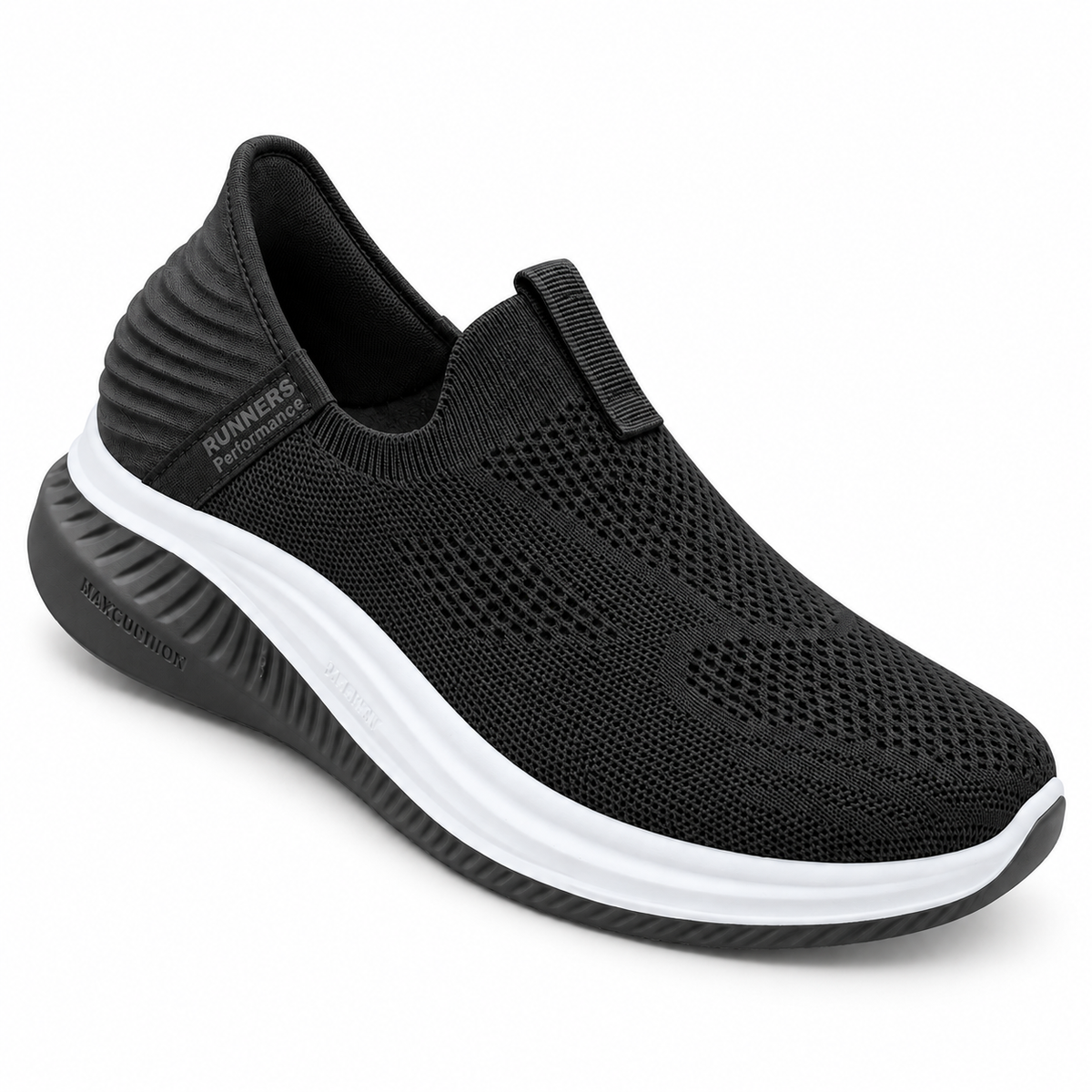 AIR FLEX PREMIUM MEN SLIP-ON BLACK SKECHER | SBL02