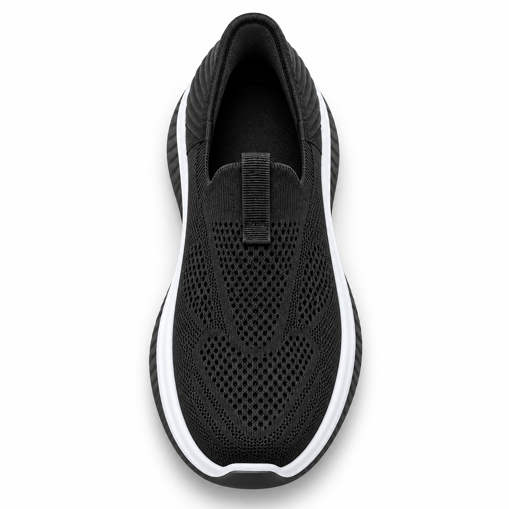 AIR FLEX PREMIUM MEN SLIP-ON BLACK SKECHER | SBL02