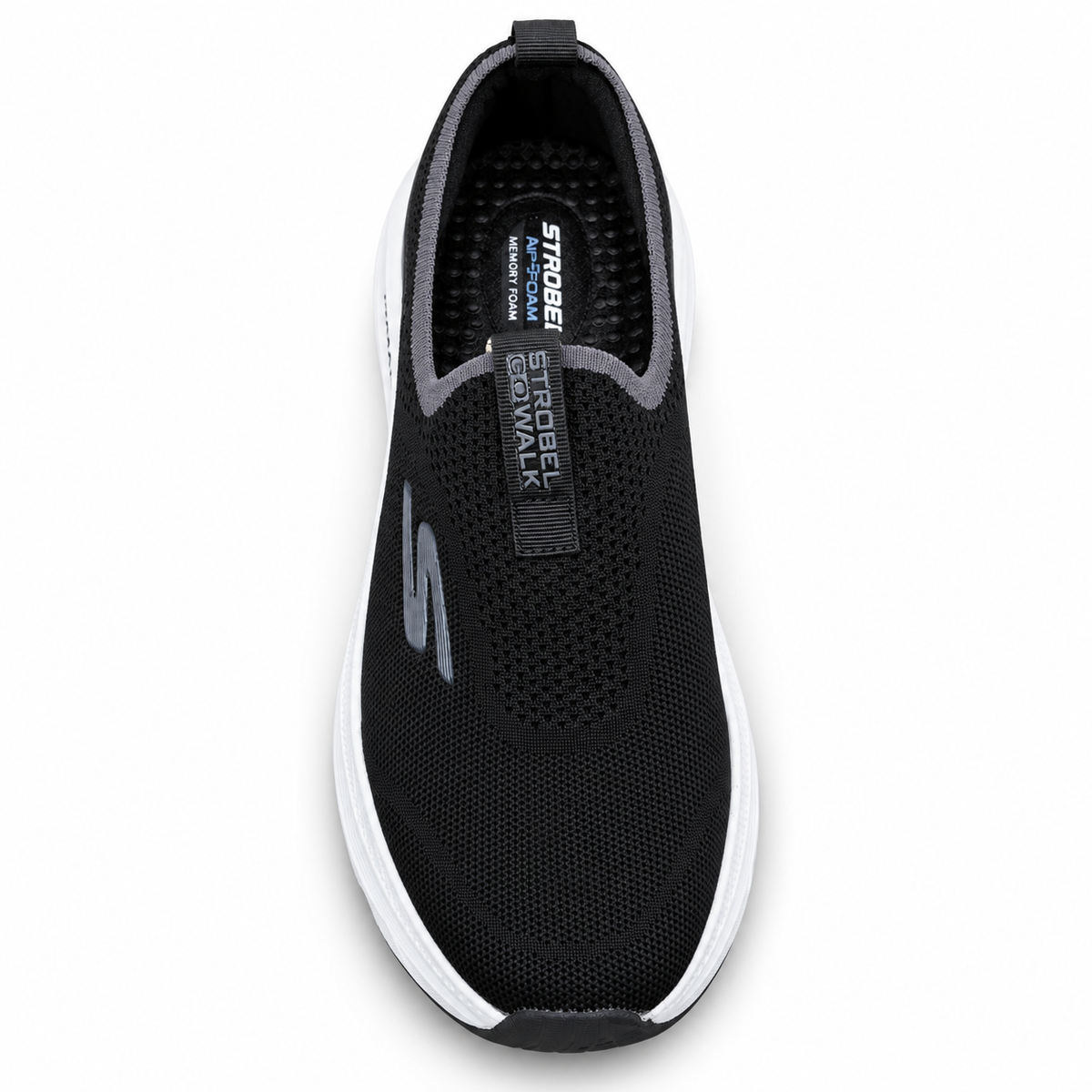 Black FlexWalk | Lightweight Walking Shoes